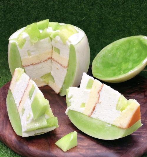 吃蜜瓜蛋糕视频全部吃完,一网打尽甜蜜时光